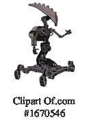 Robot Clipart #1670546 by Leo Blanchette