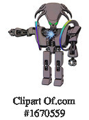 Robot Clipart #1670559 by Leo Blanchette