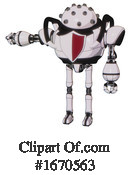 Robot Clipart #1670563 by Leo Blanchette