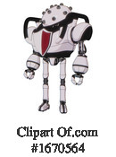 Robot Clipart #1670564 by Leo Blanchette