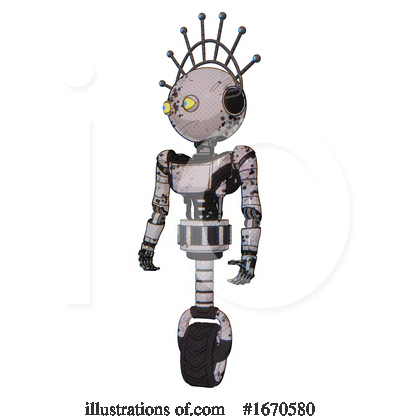 Royalty-Free (RF) Robot Clipart Illustration by Leo Blanchette - Stock Sample #1670580