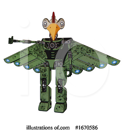 Royalty-Free (RF) Robot Clipart Illustration by Leo Blanchette - Stock Sample #1670586