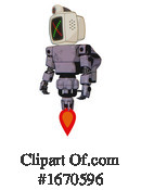 Robot Clipart #1670596 by Leo Blanchette