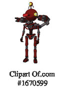 Robot Clipart #1670599 by Leo Blanchette
