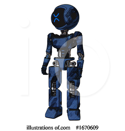 Royalty-Free (RF) Robot Clipart Illustration by Leo Blanchette - Stock Sample #1670609