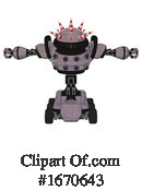 Robot Clipart #1670643 by Leo Blanchette