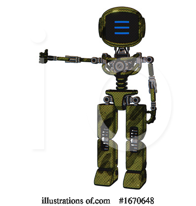 Royalty-Free (RF) Robot Clipart Illustration by Leo Blanchette - Stock Sample #1670648