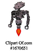 Robot Clipart #1670651 by Leo Blanchette