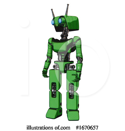 Royalty-Free (RF) Robot Clipart Illustration by Leo Blanchette - Stock Sample #1670657
