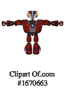 Robot Clipart #1670663 by Leo Blanchette
