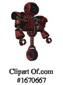 Robot Clipart #1670667 by Leo Blanchette