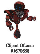 Robot Clipart #1670668 by Leo Blanchette