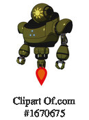 Robot Clipart #1670675 by Leo Blanchette
