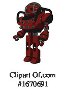 Robot Clipart #1670691 by Leo Blanchette