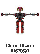 Robot Clipart #1670697 by Leo Blanchette