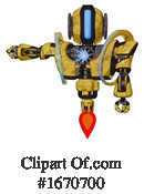 Robot Clipart #1670700 by Leo Blanchette