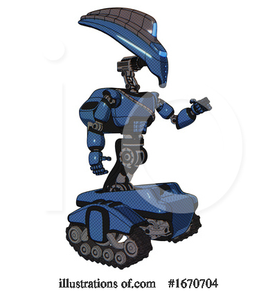 Royalty-Free (RF) Robot Clipart Illustration by Leo Blanchette - Stock Sample #1670704