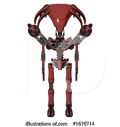 Royalty-Free (RF) Robot Clipart Illustration by Leo Blanchette - Stock Sample #1670714