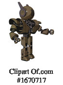 Robot Clipart #1670717 by Leo Blanchette