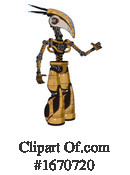 Robot Clipart #1670720 by Leo Blanchette