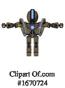 Robot Clipart #1670724 by Leo Blanchette