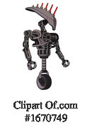 Robot Clipart #1670749 by Leo Blanchette