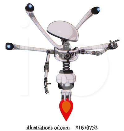 Royalty-Free (RF) Robot Clipart Illustration by Leo Blanchette - Stock Sample #1670752