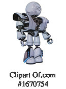Robot Clipart #1670754 by Leo Blanchette