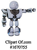 Robot Clipart #1670755 by Leo Blanchette