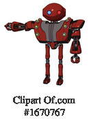 Robot Clipart #1670767 by Leo Blanchette