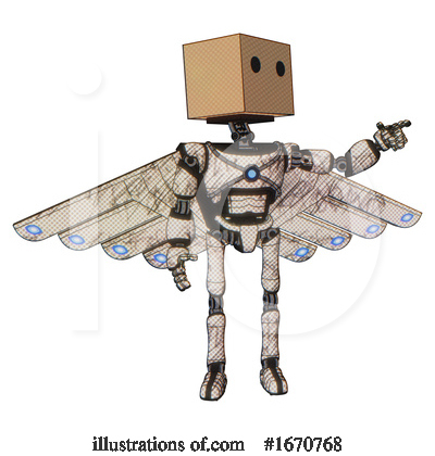 Royalty-Free (RF) Robot Clipart Illustration by Leo Blanchette - Stock Sample #1670768