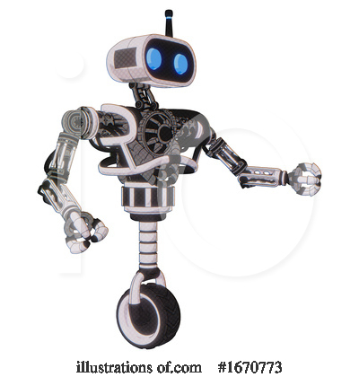 Royalty-Free (RF) Robot Clipart Illustration by Leo Blanchette - Stock Sample #1670773