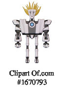 Robot Clipart #1670793 by Leo Blanchette