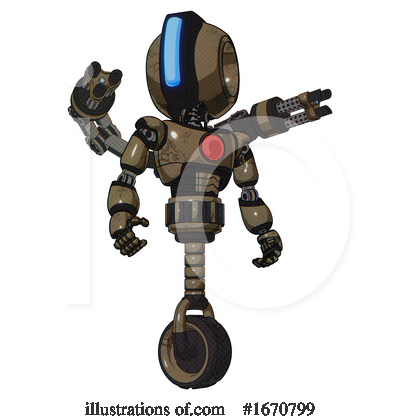 Royalty-Free (RF) Robot Clipart Illustration by Leo Blanchette - Stock Sample #1670799