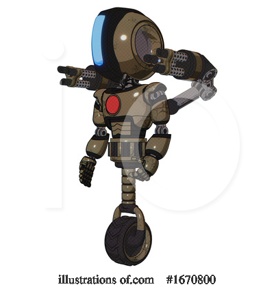 Royalty-Free (RF) Robot Clipart Illustration by Leo Blanchette - Stock Sample #1670800