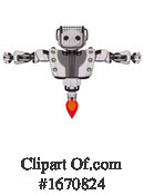 Robot Clipart #1670824 by Leo Blanchette