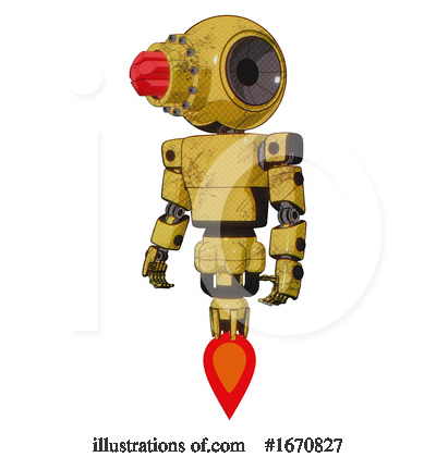 Royalty-Free (RF) Robot Clipart Illustration by Leo Blanchette - Stock Sample #1670827