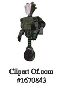 Robot Clipart #1670843 by Leo Blanchette