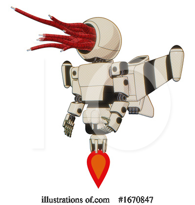 Royalty-Free (RF) Robot Clipart Illustration by Leo Blanchette - Stock Sample #1670847
