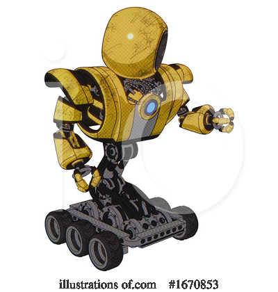Royalty-Free (RF) Robot Clipart Illustration by Leo Blanchette - Stock Sample #1670853