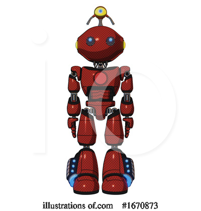 Royalty-Free (RF) Robot Clipart Illustration by Leo Blanchette - Stock Sample #1670873