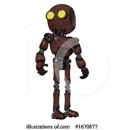 Royalty-Free (RF) Robot Clipart Illustration by Leo Blanchette - Stock Sample #1670877