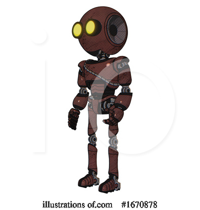 Royalty-Free (RF) Robot Clipart Illustration by Leo Blanchette - Stock Sample #1670878