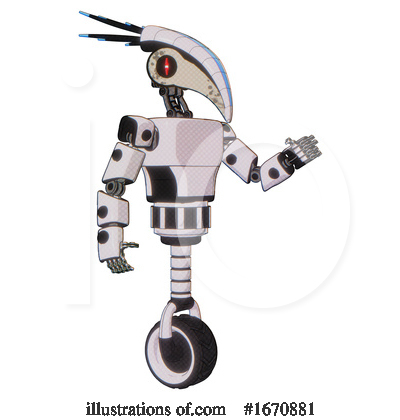 Royalty-Free (RF) Robot Clipart Illustration by Leo Blanchette - Stock Sample #1670881