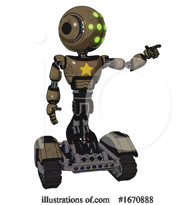 Royalty-Free (RF) Robot Clipart Illustration by Leo Blanchette - Stock Sample #1670888