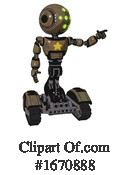Robot Clipart #1670888 by Leo Blanchette