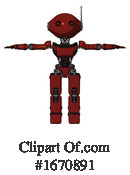 Robot Clipart #1670891 by Leo Blanchette