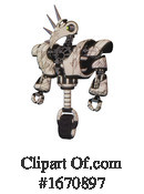 Robot Clipart #1670897 by Leo Blanchette