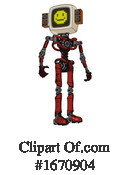 Robot Clipart #1670904 by Leo Blanchette