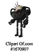 Robot Clipart #1670907 by Leo Blanchette